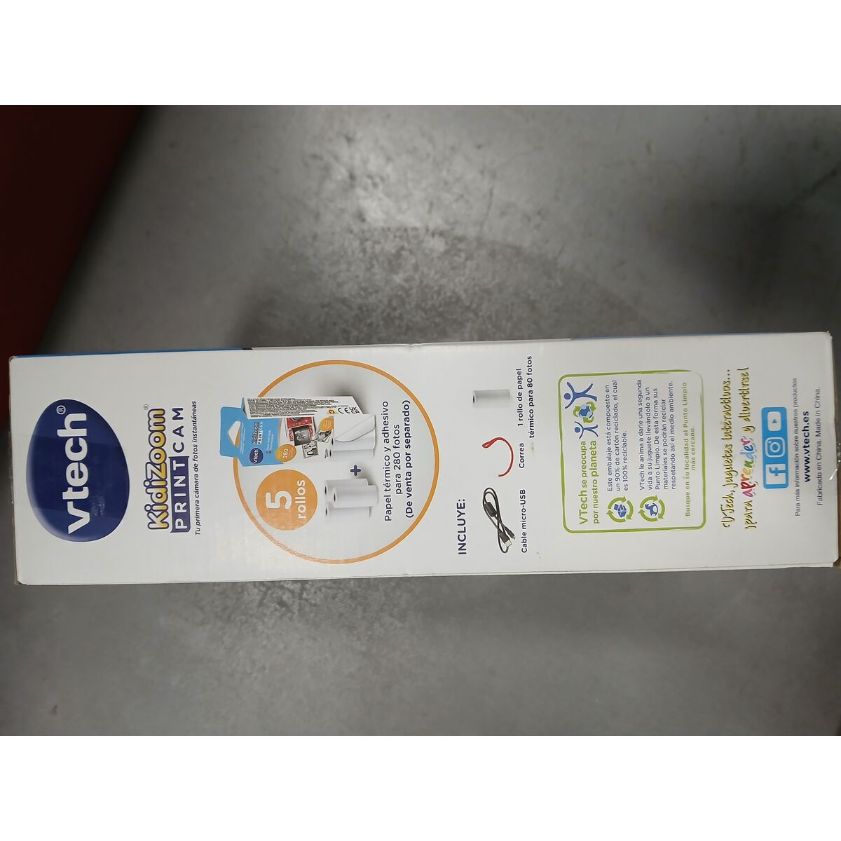 Ψηφιακή Φωτογραφική Μηχανή για Παιδιά Vtech Kidizoom Εκτυπωτής φωτογραφιών Ψηφιακή Φωτογραφική Μηχανή για Παιδιά Vtech Kidizoom Εκτυπωτής φωτογραφιών