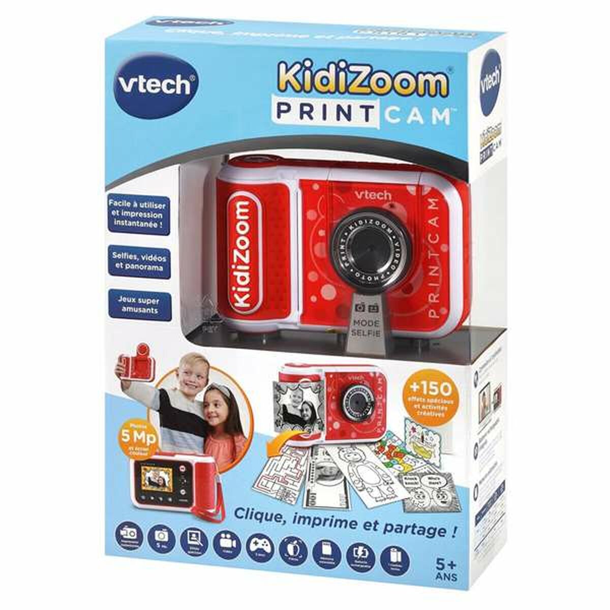 Ψηφιακή Φωτογραφική Μηχανή για Παιδιά Vtech Kidizoom Εκτυπωτής φωτογραφιών Ψηφιακή Φωτογραφική Μηχανή για Παιδιά Vtech Kidizoom Εκτυπωτής φωτογραφιών