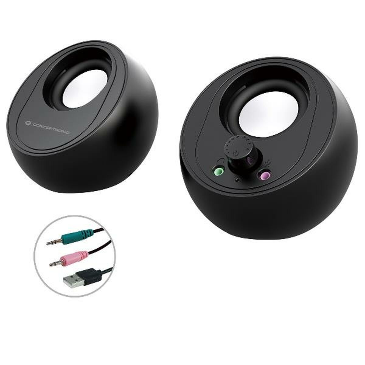 Ηχεία PC Conceptronic BJORN01B Μαύρο 10 W Ηχεία PC Conceptronic BJORN01B Μαύρο 10 W