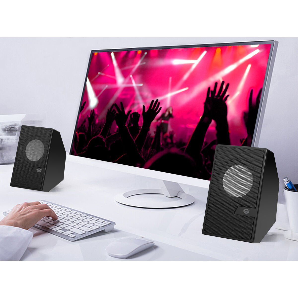 Ηχεία PC Conceptronic BJORN02B Μαύρο 6 W Ηχεία PC Conceptronic BJORN02B Μαύρο 6 W