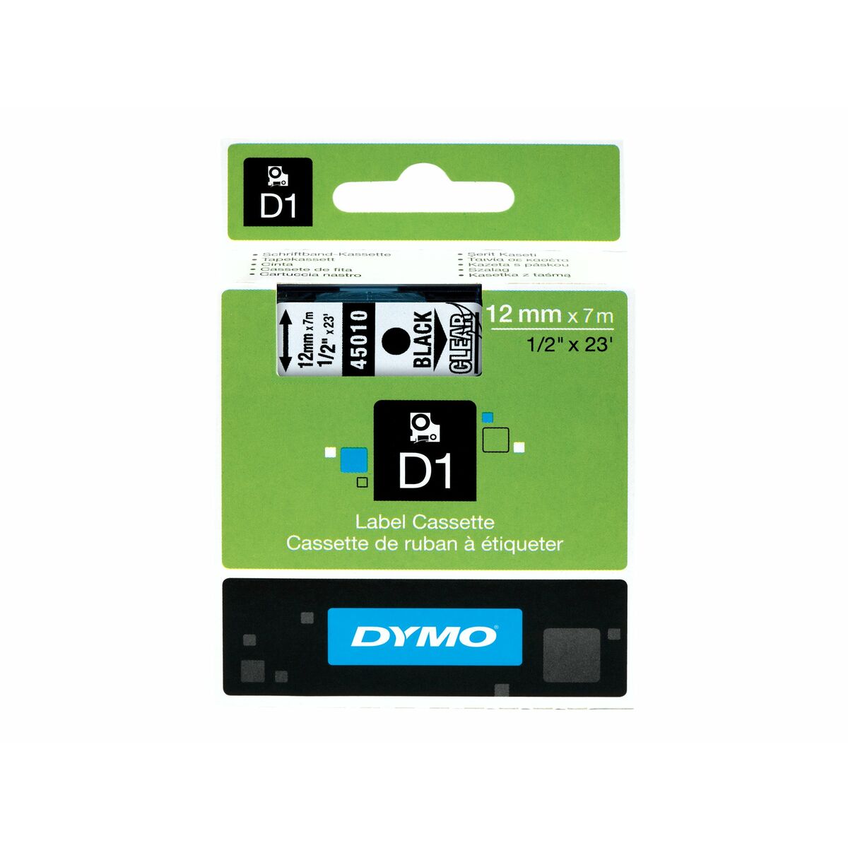 Αυθεντική Μητρική Ταινία Dymo S0720500 Μαύρο/Λευκό Αυθεντική Μητρική Ταινία Dymo S0720500 Μαύρο/Λευκό