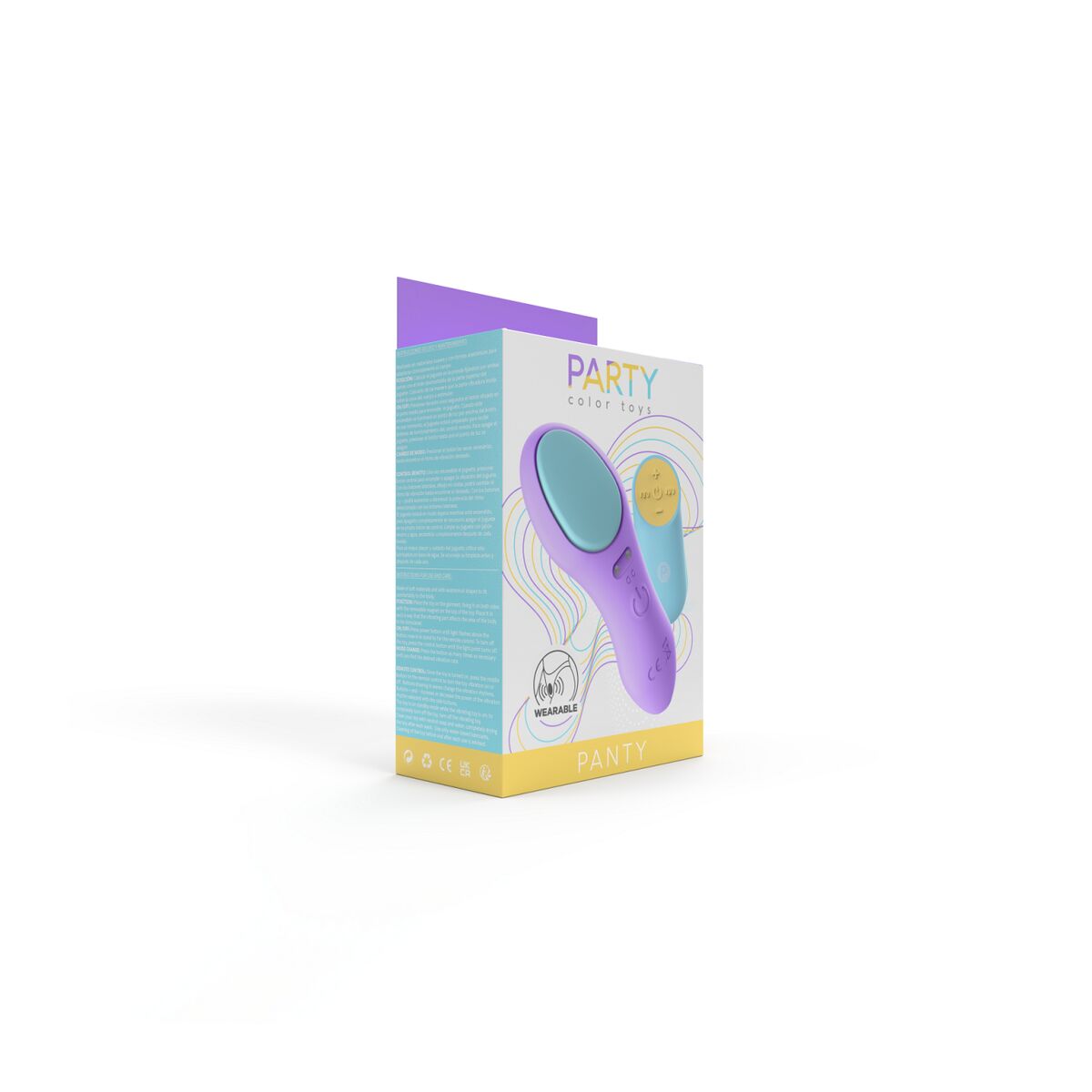 Συσκευή Δόνησης για Μασάζ Couples Massager Party Color Toys Λιλά