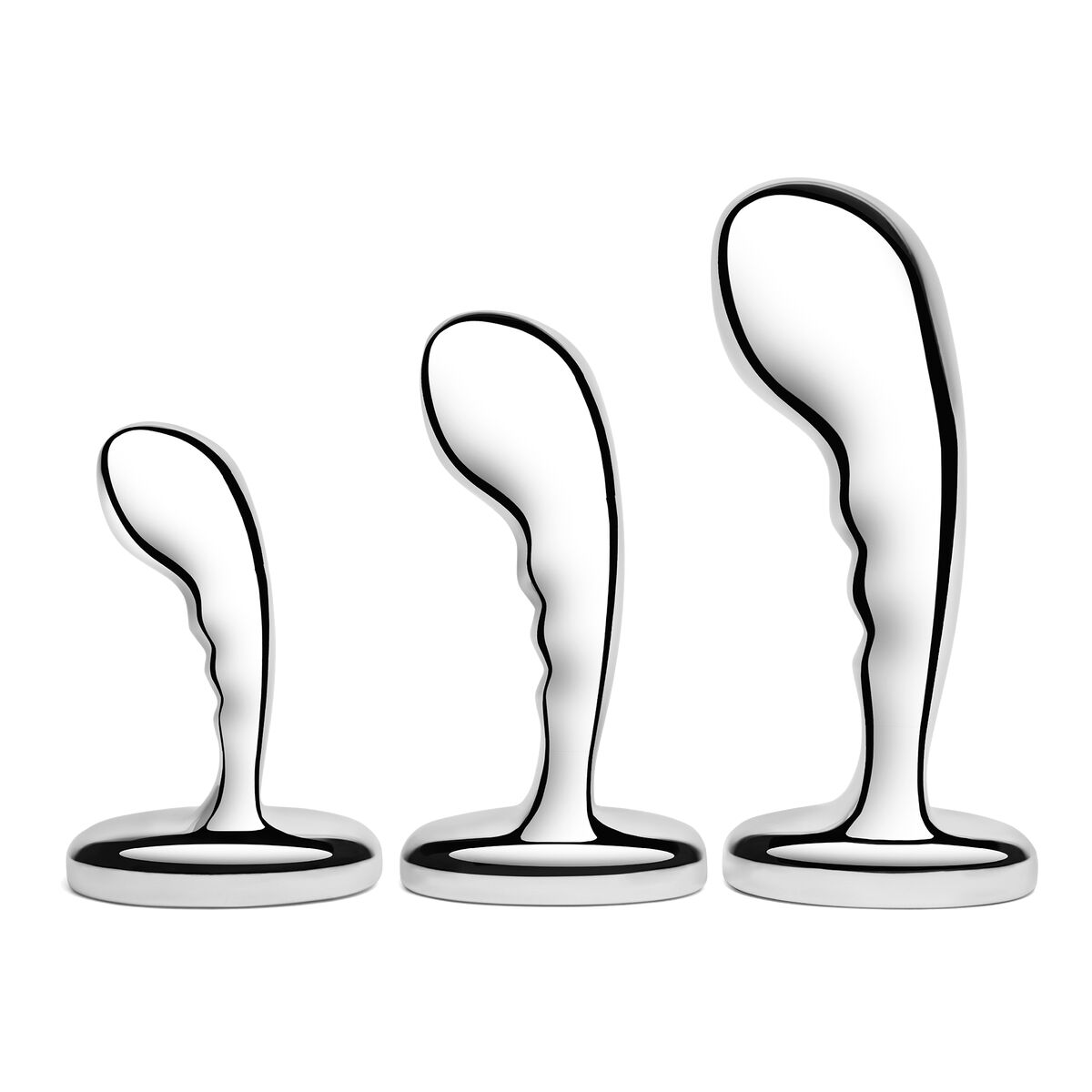 Πρωκτικό Plug B-Vibe Ασημί Πρωκτικό Plug B-Vibe Ασημί