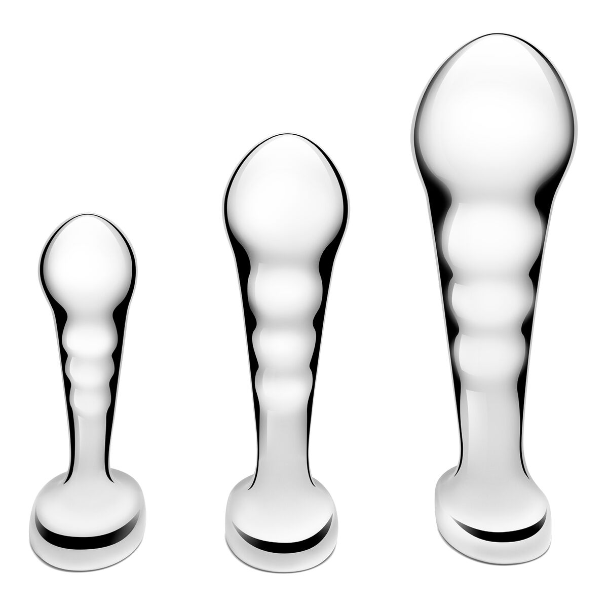 Πρωκτικό Plug B-Vibe Ασημί Πρωκτικό Plug B-Vibe Ασημί