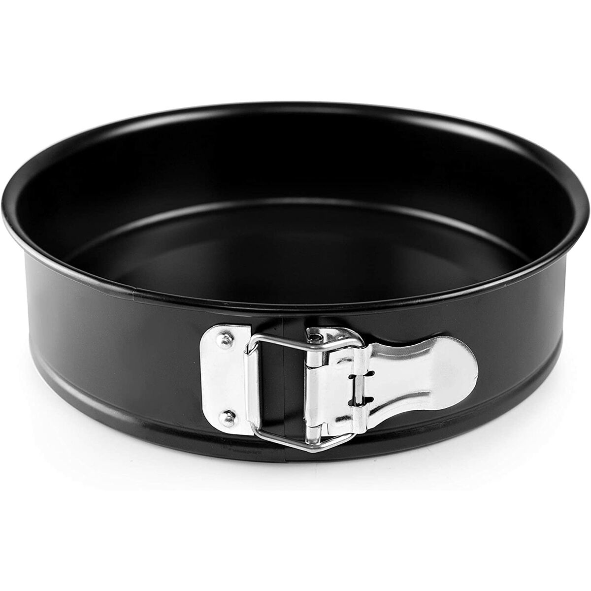 Αποσπώμενο Καλούπι Ibili 820128 Χάλυβας Ø 28 x 6,5 cm Μαύρο Στρόγγυλο Αποσπώμενο Καλούπι Ibili 820128 Χάλυβας Ø 28 x 6,5 cm Μαύρο Στρόγγυλο