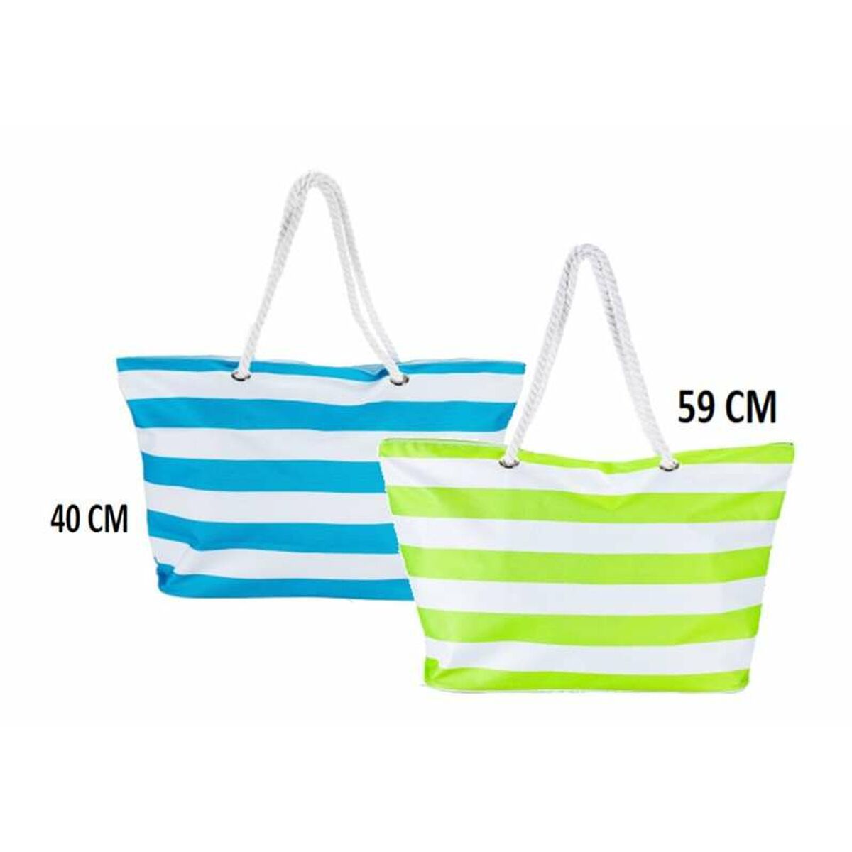 Τσάντα Παραλίας Bismark Μπλε Λευκό Oxford 59 x 19 x 40 cm Τσάντα Παραλίας Bismark Μπλε Λευκό Oxford 59 x 19 x 40 cm