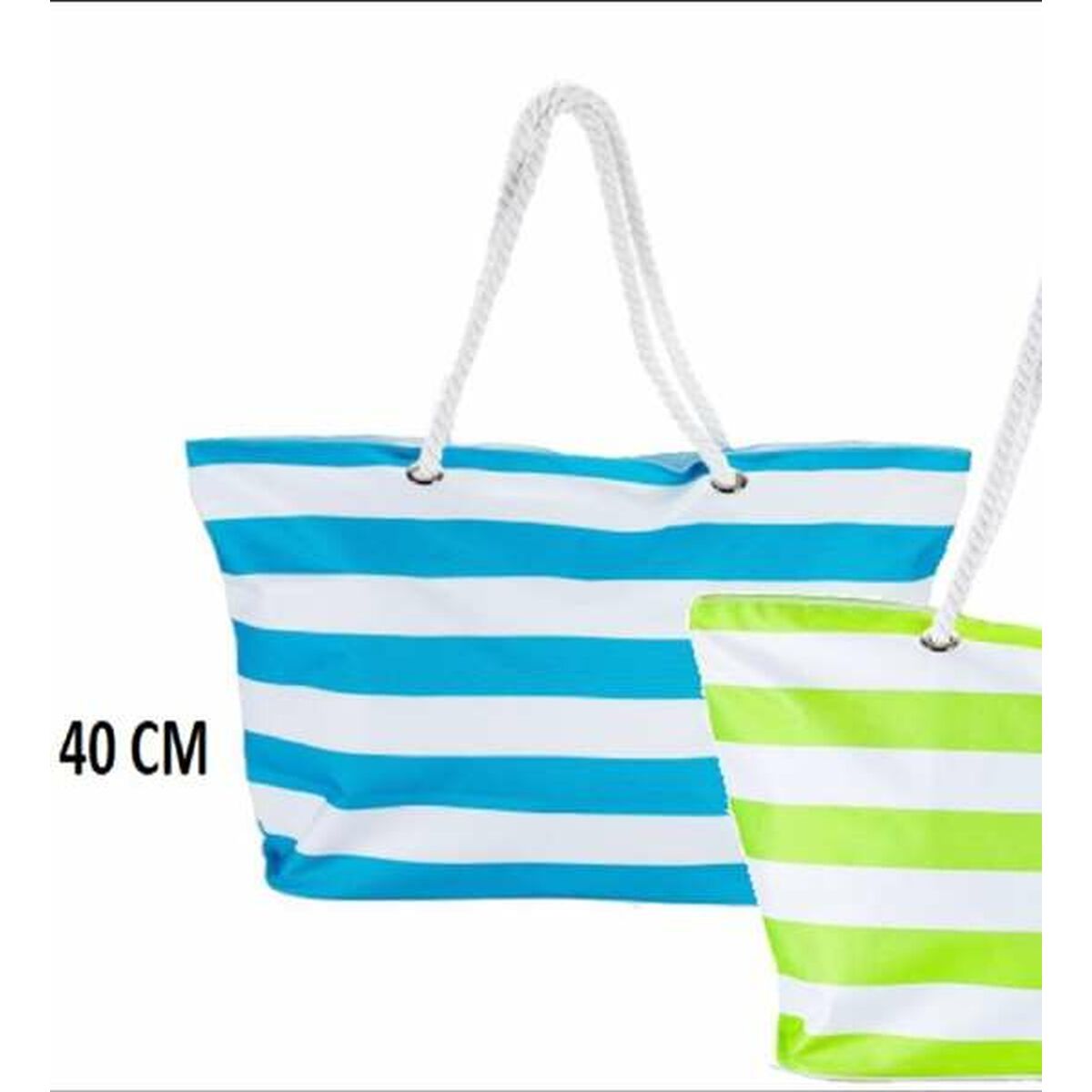 Τσάντα Παραλίας Bismark Μπλε Λευκό Oxford 59 x 19 x 40 cm Τσάντα Παραλίας Bismark Μπλε Λευκό Oxford 59 x 19 x 40 cm