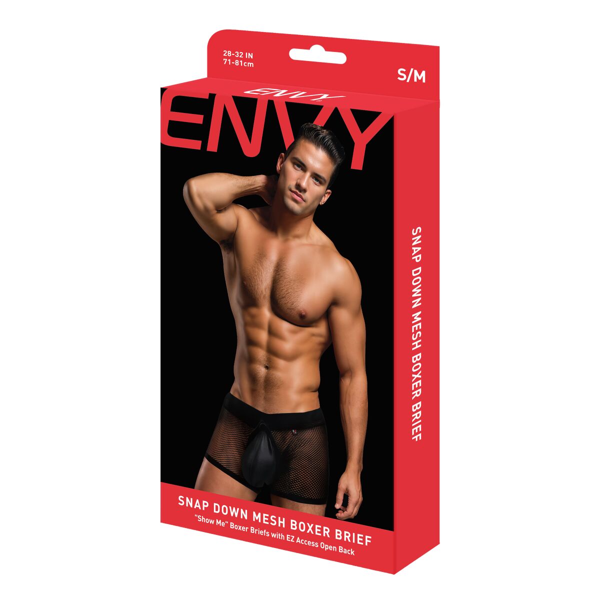 Ανδρικό Μπόξερ Envy Μαύρο M/L Ανδρικό Μπόξερ Envy Μαύρο M/L