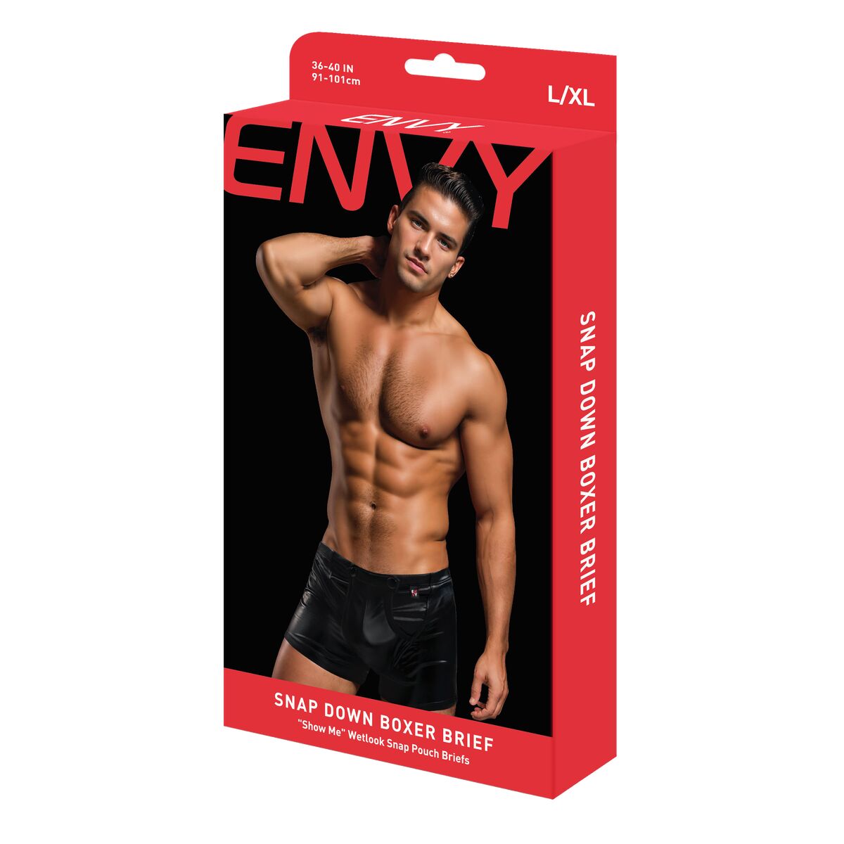 Ανδρικό Μπόξερ Envy Μαύρο L/XL Ανδρικό Μπόξερ Envy Μαύρο L/XL