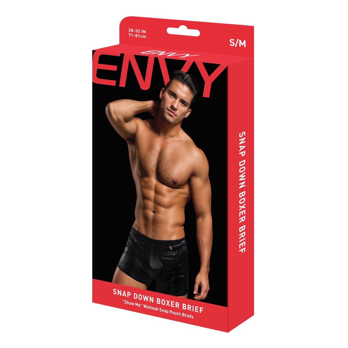 Ανδρικό Μπόξερ Envy Μαύρο L/XL Ανδρικό Μπόξερ Envy Μαύρο L/XL