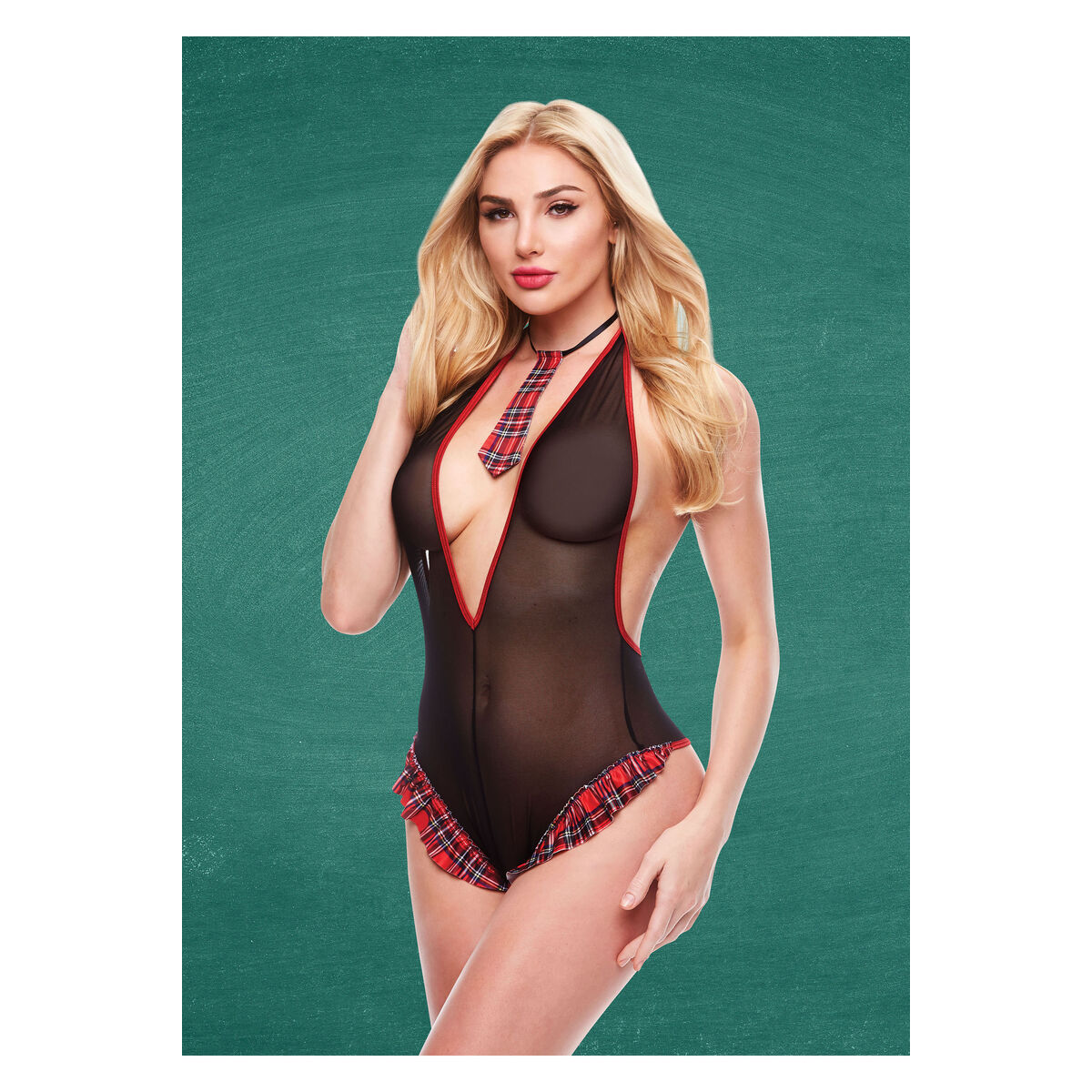 Ερωτική Στολή Teacher’s Pet School Girl Πολύχρωμο M/L