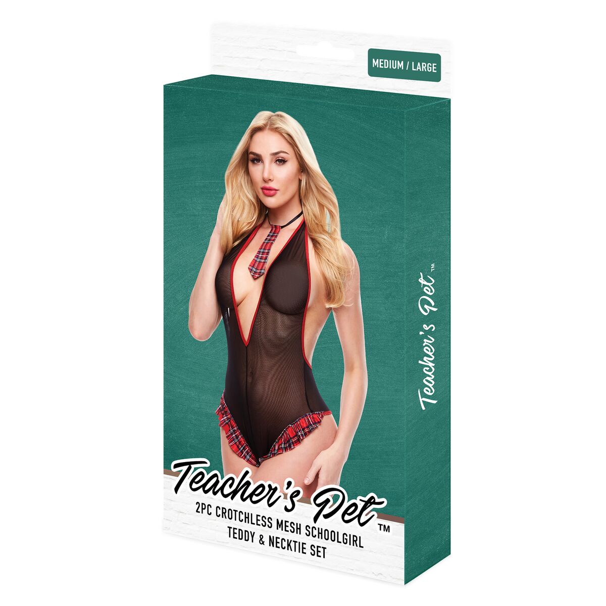Ερωτική Στολή Teacher’s Pet School Girl Πολύχρωμο M/L