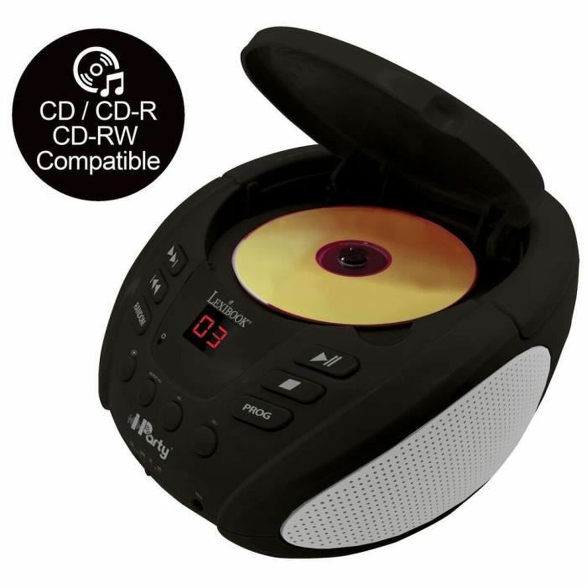 CD/MP3 Player Lexibook iParty Bluetooth 5.0 Μαύρο USB (Δωρεάν Μεταφορικά) CD/MP3 Player Lexibook iParty Bluetooth 5.0 Μαύρο USB (Δωρεάν Μεταφορικά)