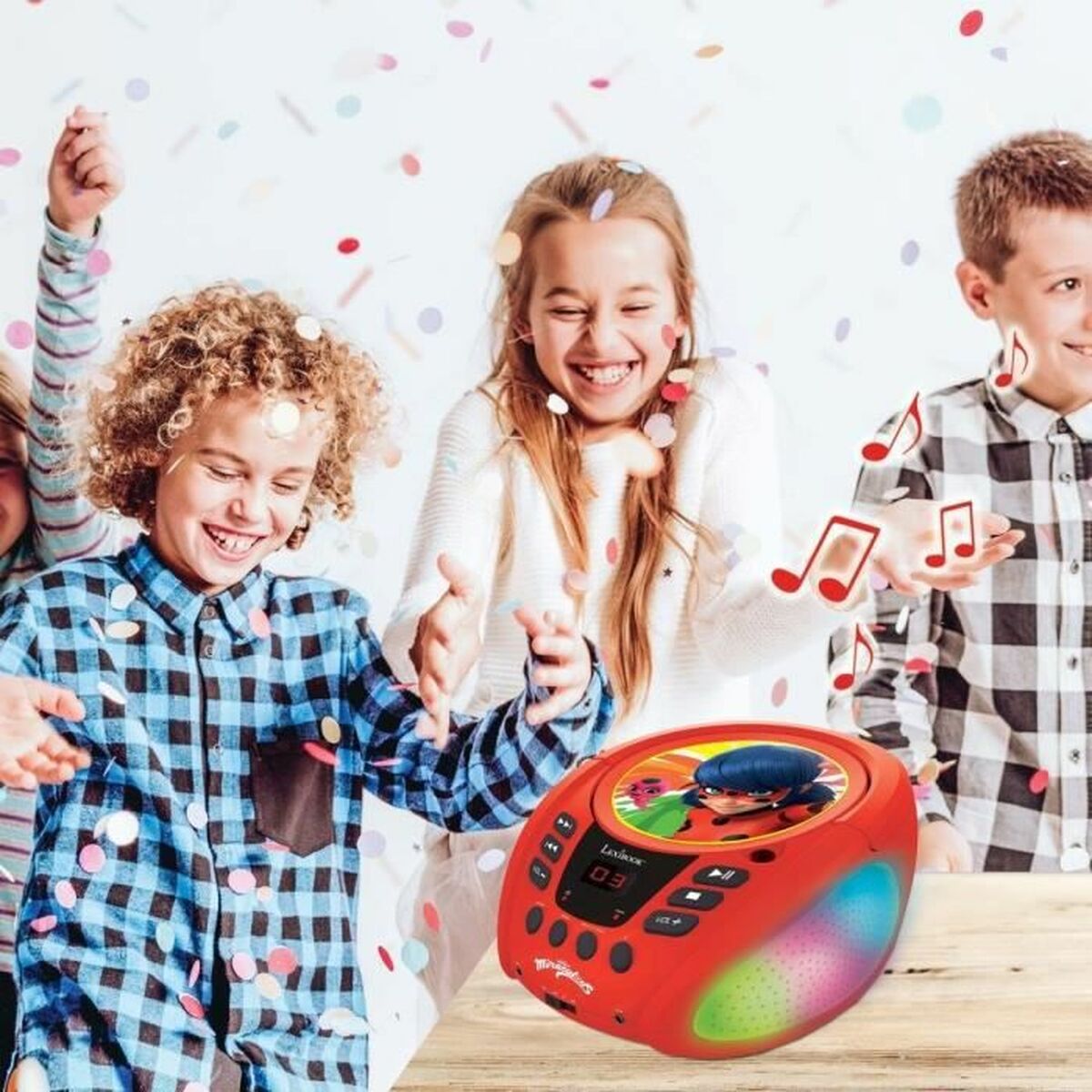 CD/MP3 Player Lexibook Miraculous Bluetooth 5.0 Κόκκινο (Δωρεάν Μεταφορικά) CD/MP3 Player Lexibook Miraculous Bluetooth 5.0 Κόκκινο (Δωρεάν Μεταφορικά)