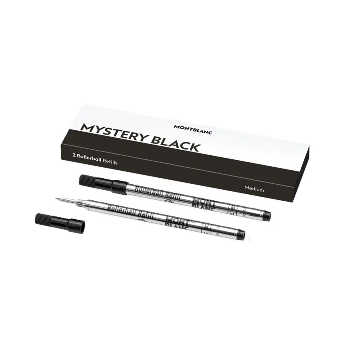Ανταλλακτικό Στυλό Montblanc MISTERY BLACK Μαύρο x2 Ανταλλακτικό Στυλό Montblanc MISTERY BLACK Μαύρο x2