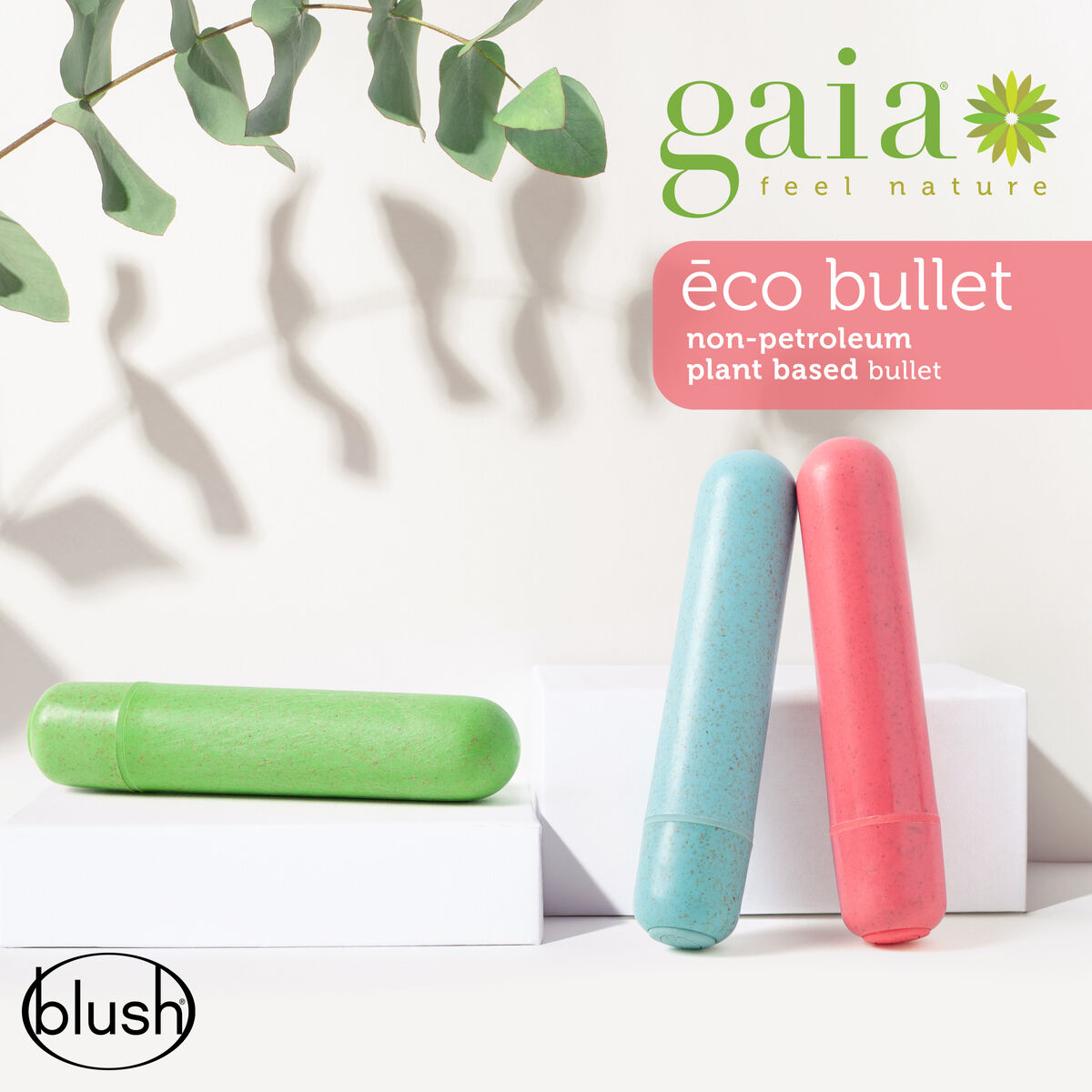Δονητής – βλήμα Blush Gaia Πράσινο Δονητής – βλήμα Blush Gaia Πράσινο
