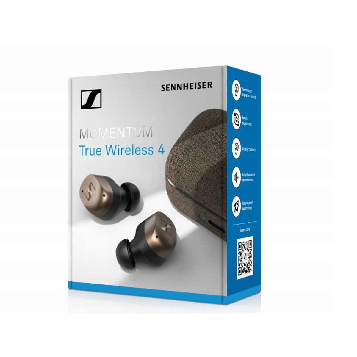 Ακουστικά in Ear Bluetooth Sennheiser Momentum True Wireless 4 Μπεζ Αργυρό Ακουστικά in Ear Bluetooth Sennheiser Momentum True Wireless 4 Μπεζ Αργυρό