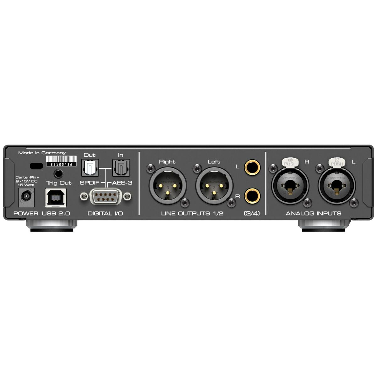 Ήχος Εισόδου RME 4 PRO SE Ήχος Εισόδου RME 4 PRO SE