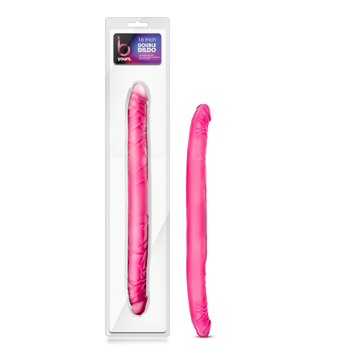 Αυνανιστήρι Διπλής Διείσδυσης Stroker Blush B yours Ροζ Αυνανιστήρι Διπλής Διείσδυσης Stroker Blush B yours Ροζ