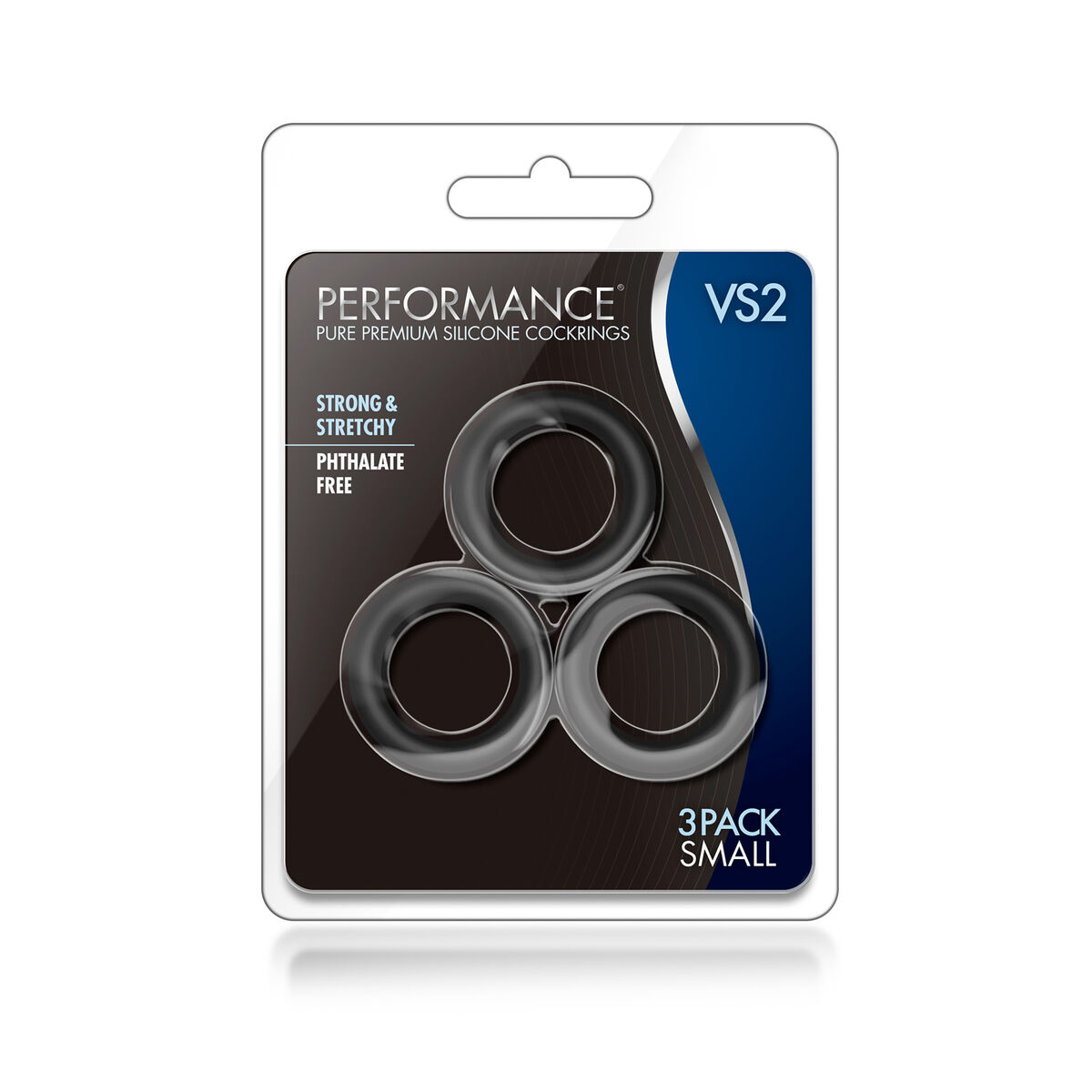 Δαχτυλίδι Πέους Πακέτο Blush Performance Μαύρο