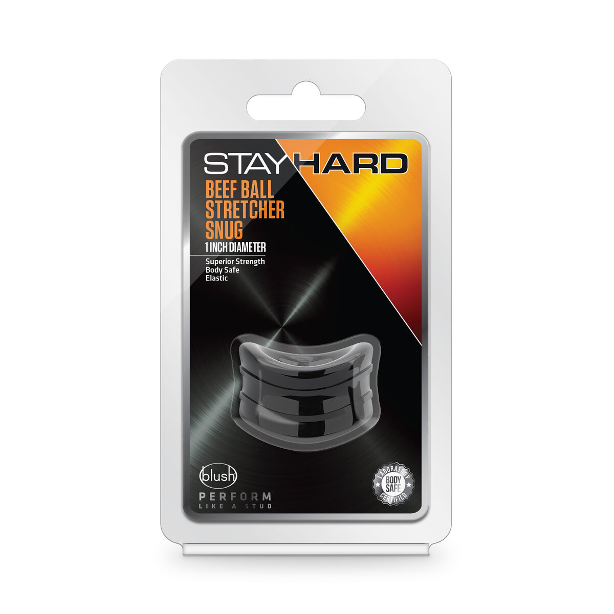 Δαχτυλίδι Πέους Πακέτο Blush Stay Hard Μαύρο Δαχτυλίδι Πέους Πακέτο Blush Stay Hard Μαύρο