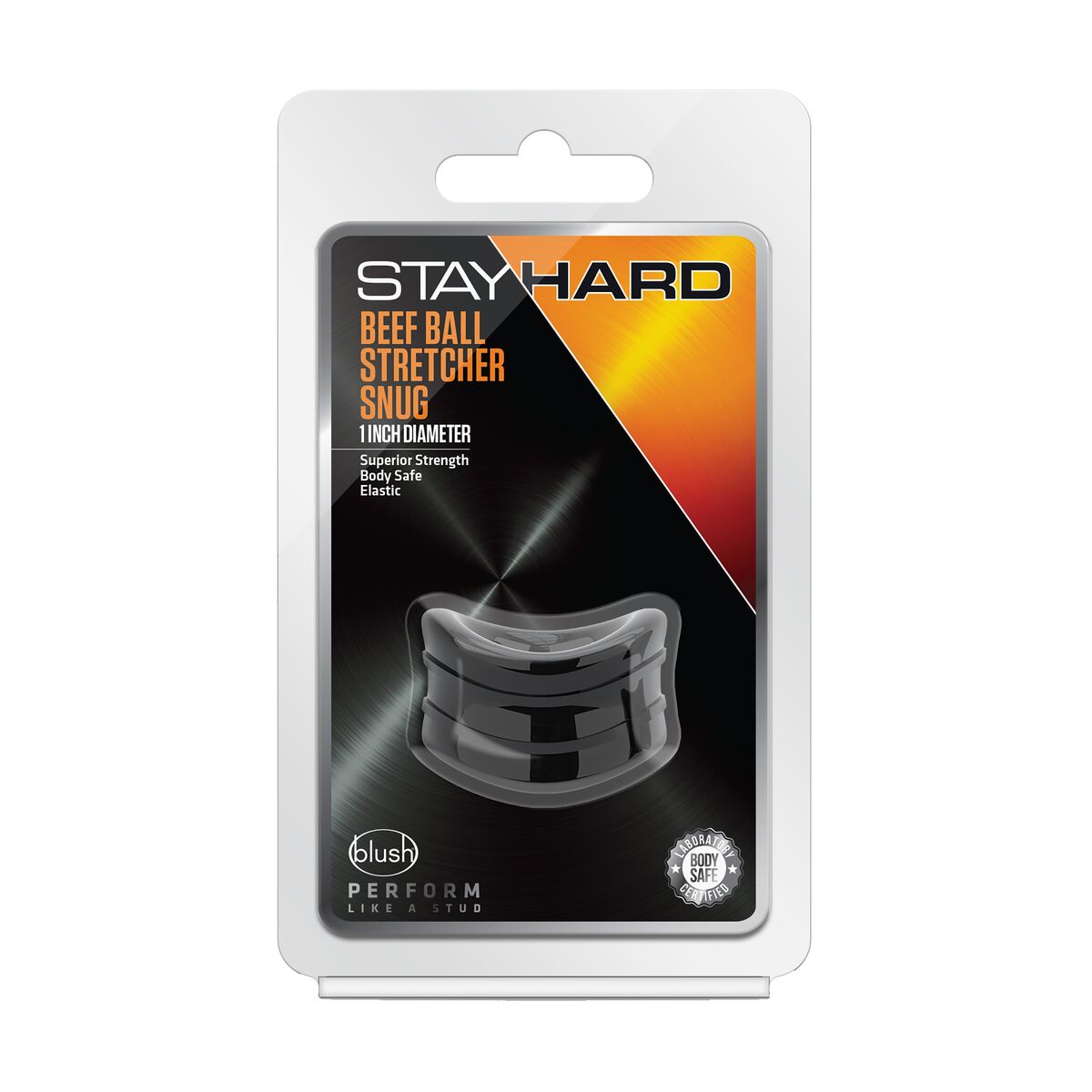 Δαχτυλίδι Πέους Πακέτο Blush Stay Hard Μαύρο Δαχτυλίδι Πέους Πακέτο Blush Stay Hard Μαύρο