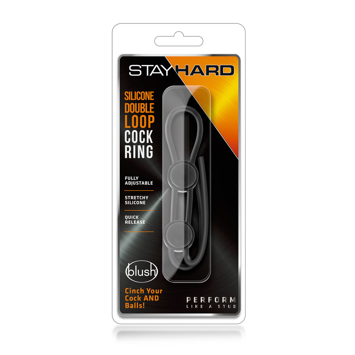 Δαχτυλίδι Πέους Πακέτο Blush Stay Hard Μαύρο Δαχτυλίδι Πέους Πακέτο Blush Stay Hard Μαύρο