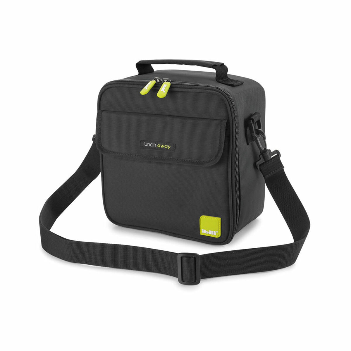 Τσάντα Γεύματος με Αξεσουάρ Ibili 753450 Μαύρο πολυεστέρας 600 ml 800 ml 21 x 12 x 22 cm