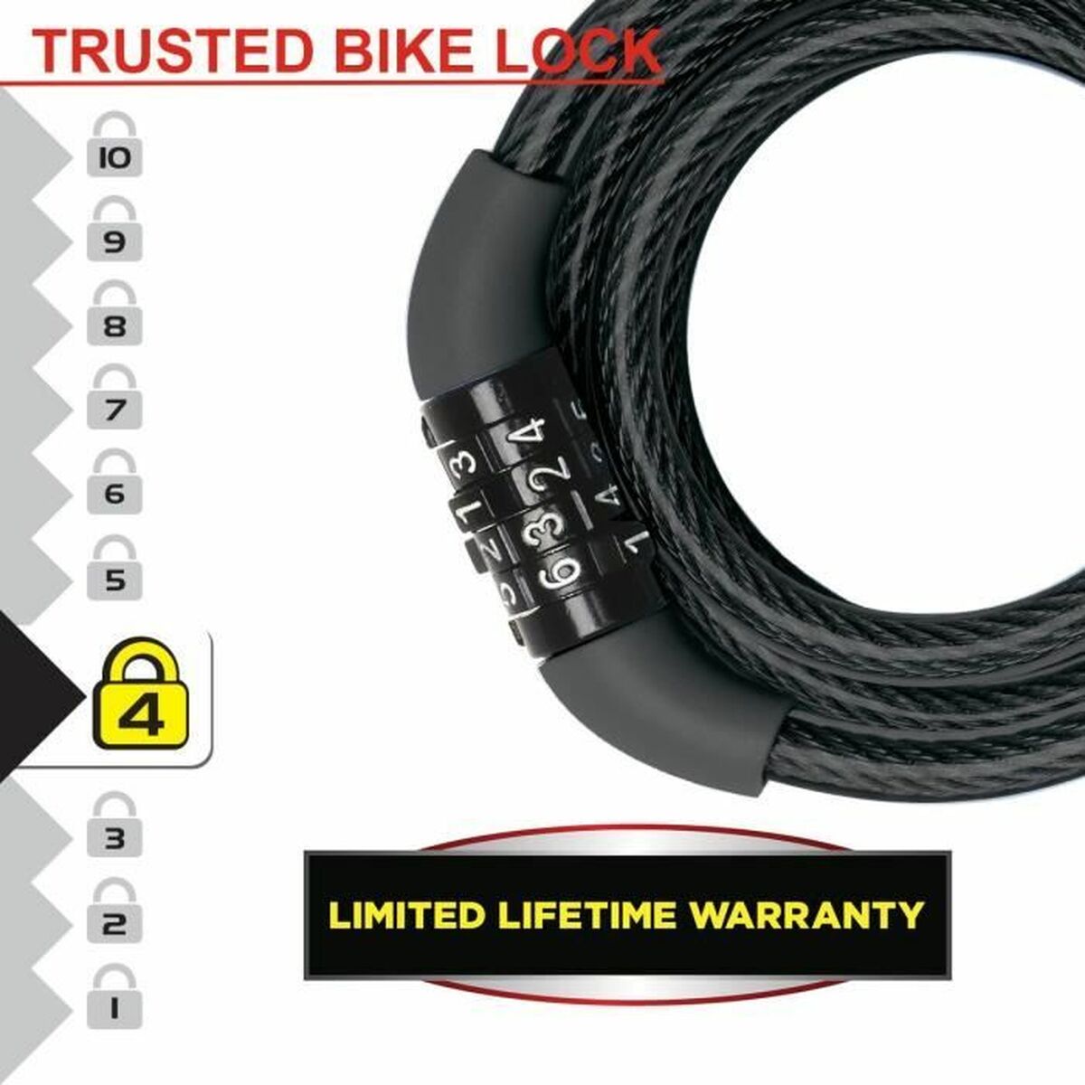 Αλυσίδα με λουκέτο Master Lock Αλυσίδα με λουκέτο Master Lock