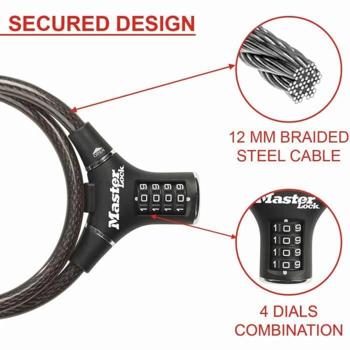 Αλυσίδα με λουκέτο Master Lock (Δωρεάν Μεταφορικά) Αλυσίδα με λουκέτο Master Lock (Δωρεάν Μεταφορικά)