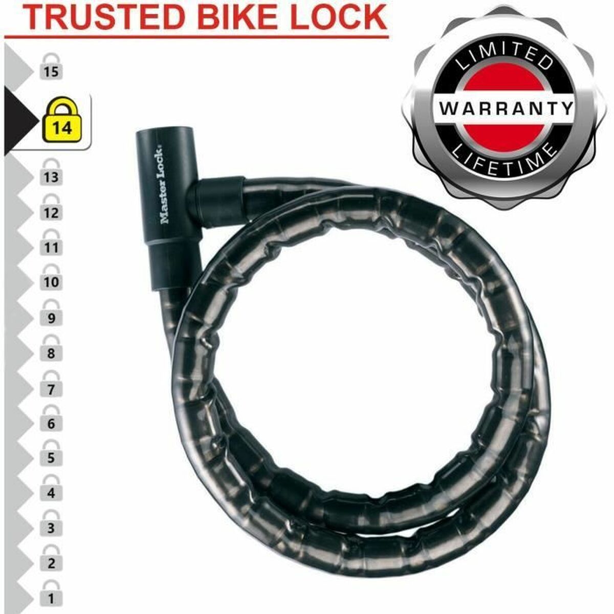 Αλυσίδα με λουκέτο Master Lock (Δωρεάν Μεταφορικά) Αλυσίδα με λουκέτο Master Lock (Δωρεάν Μεταφορικά)