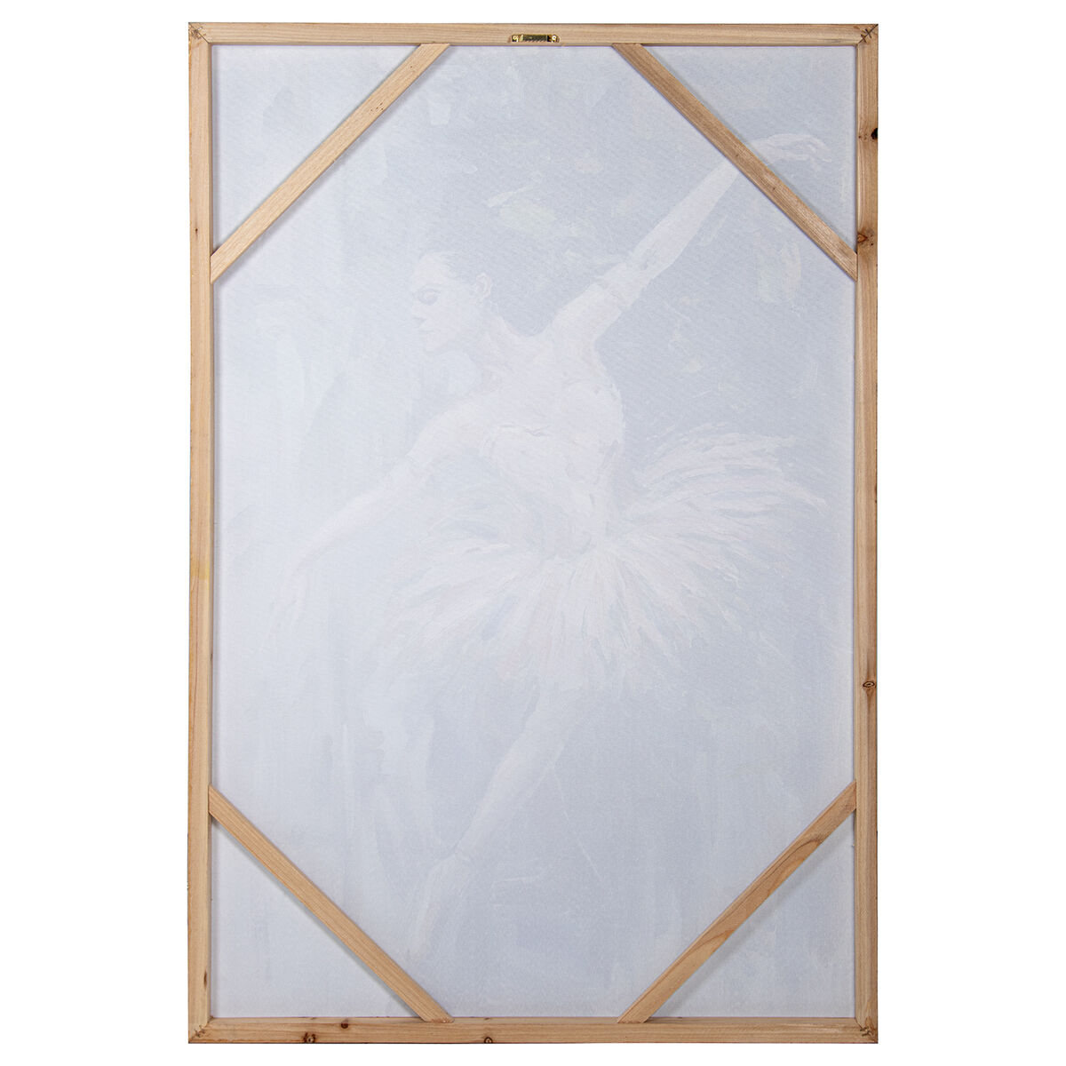Καμβάς Alexandra House Living Ξύλο 80 x 120 x 3 cm Μπαλαρίνα Καμβάς Alexandra House Living Ξύλο 80 x 120 x 3 cm Μπαλαρίνα