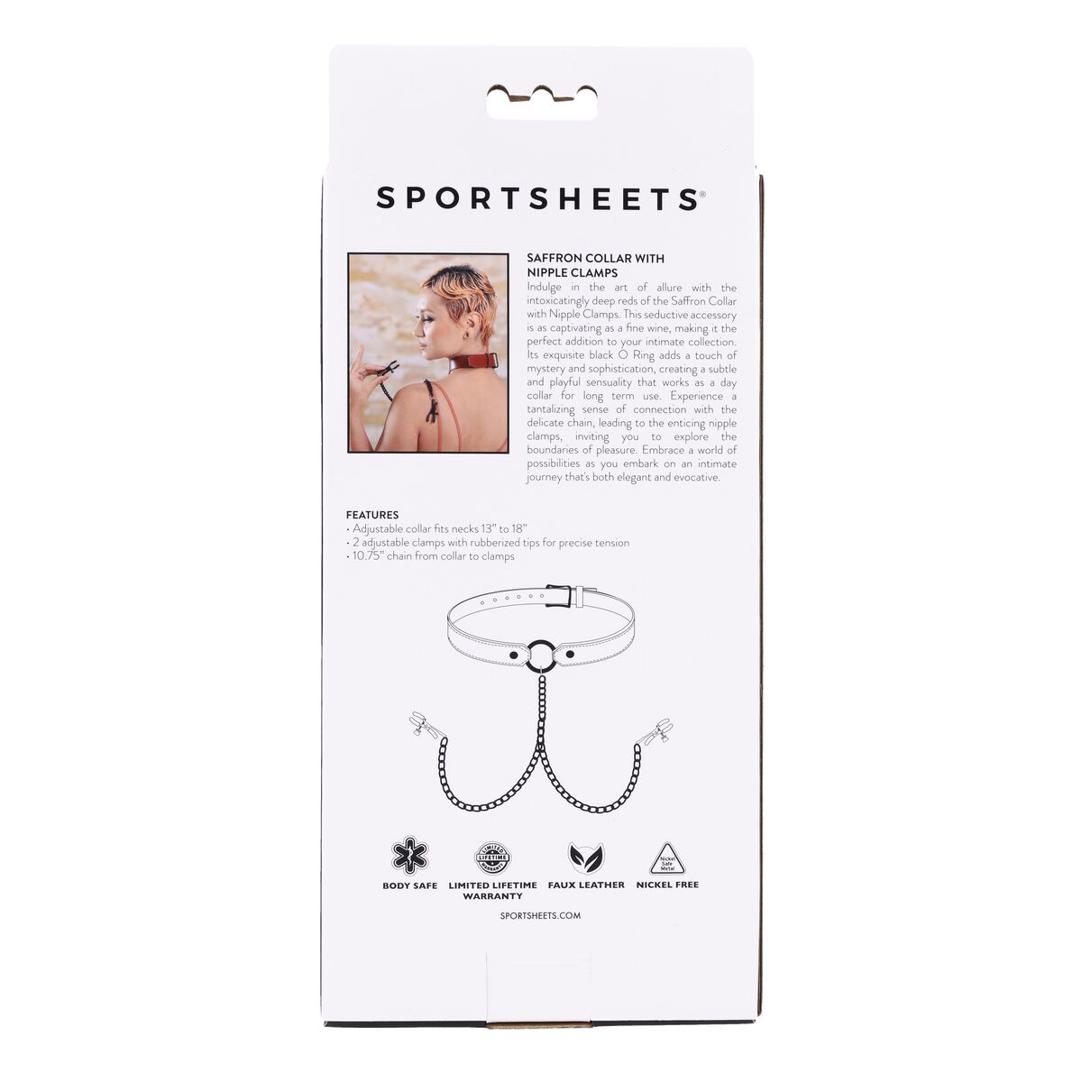 Αλυσίδα Σφιγκτήρας Θηλών Sportsheets Αλυσίδα Σφιγκτήρας Θηλών Sportsheets