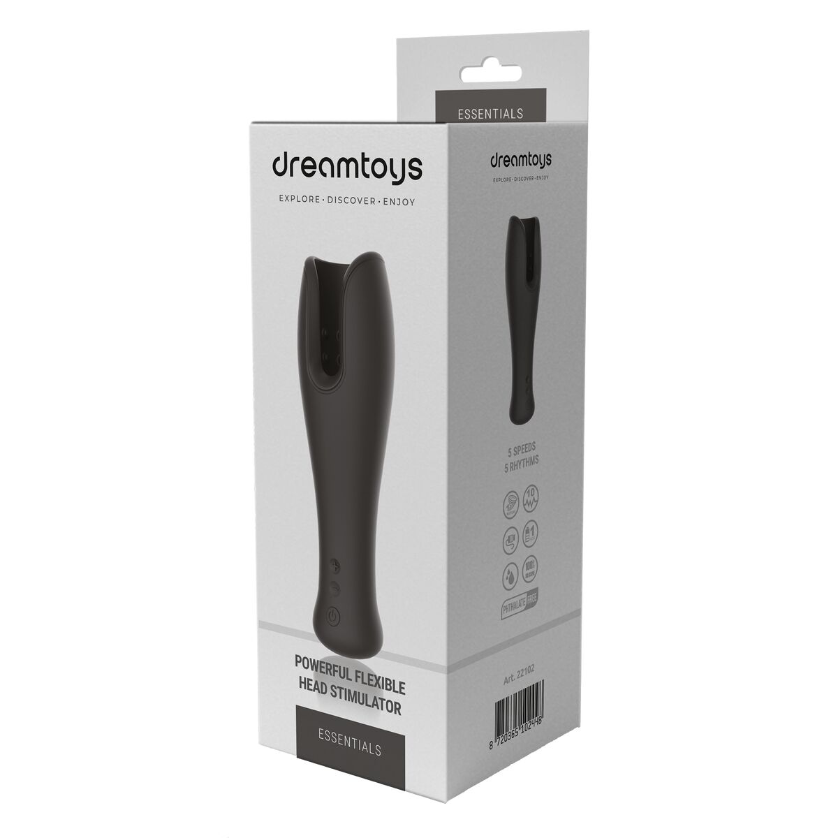 Jack Ass Αντοχής Dream Toys Essentials Μαύρο Jack Ass Αντοχής Dream Toys Essentials Μαύρο