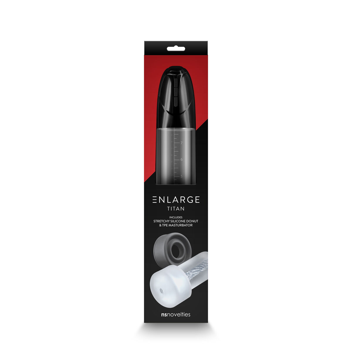 Αντλία Πέους NS Novelties Titan Μαύρο Αντλία Πέους NS Novelties Titan Μαύρο