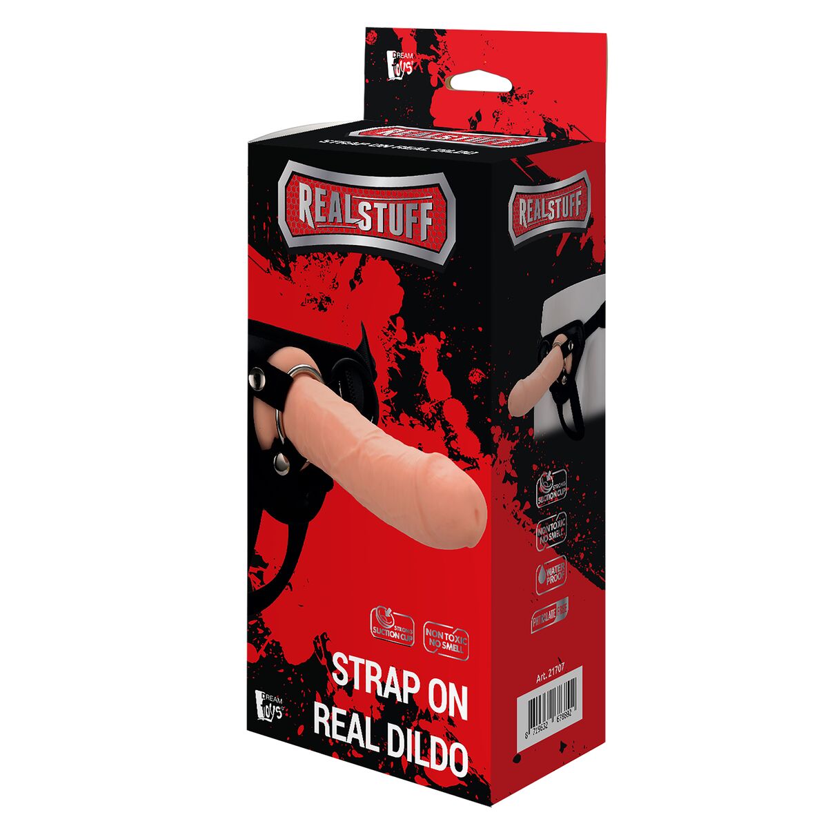 Φαλλός strap-on Dream Toys RealStuff Φαλλός strap-on Dream Toys RealStuff