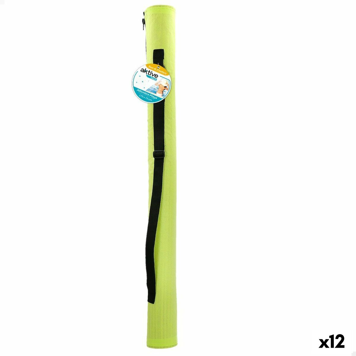 Πετσέτα θαλάσσης Aktive PVC 175 x 0,5 x 75 cm (12 Μονάδες) Πετσέτα θαλάσσης Aktive PVC 175 x 0,5 x 75 cm (12 Μονάδες)