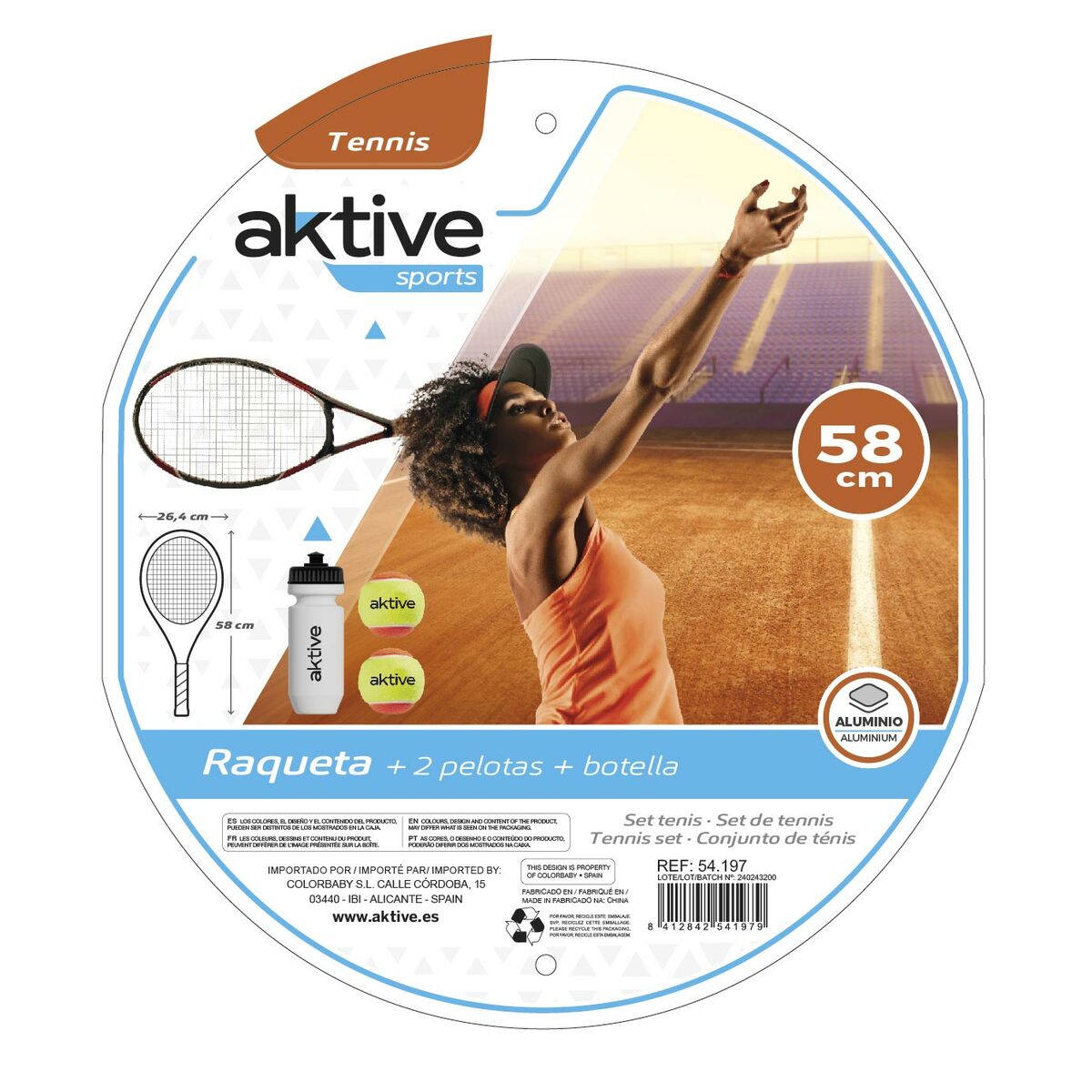 Ρακέτα του Tένις Aktive (x2) Ρακέτα του Tένις Aktive (x2)