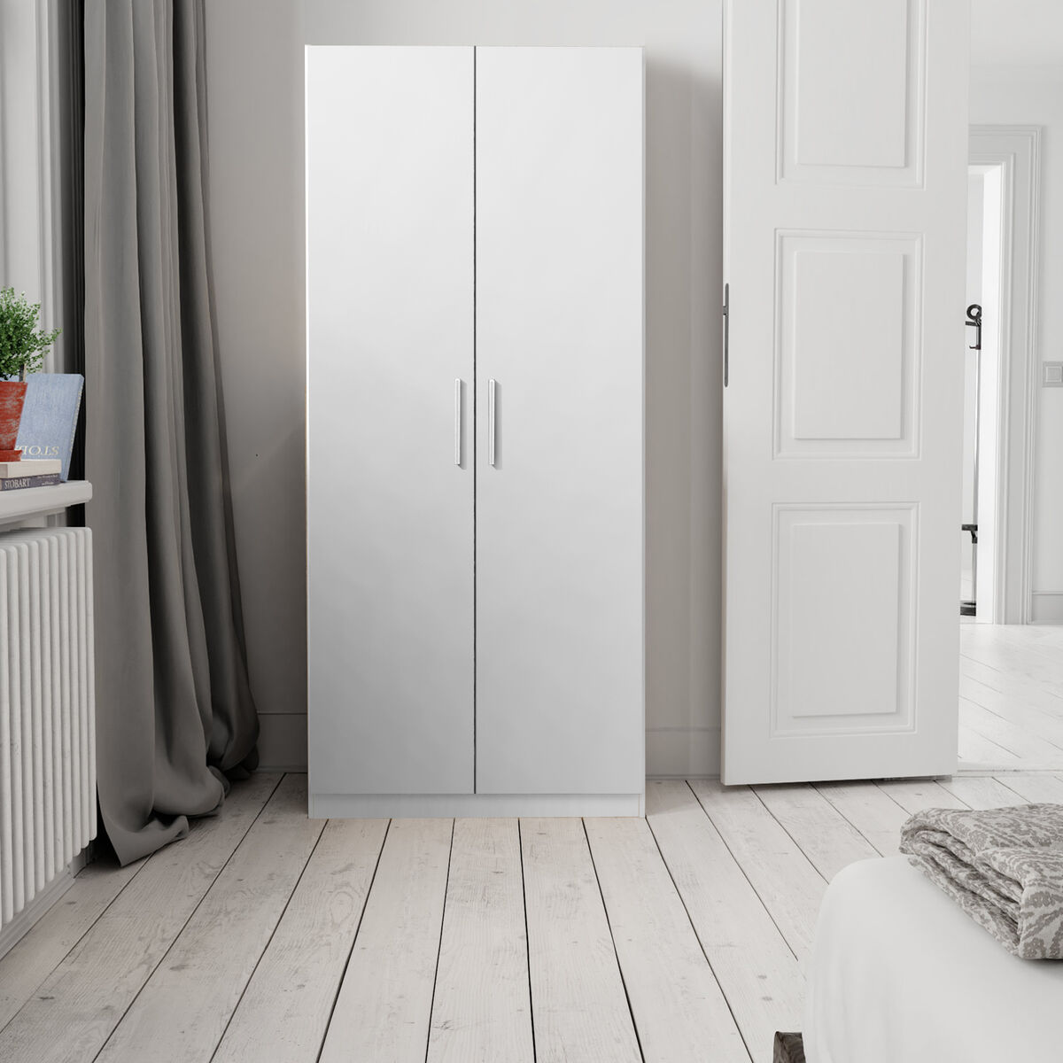 Παπουτσοθήκη Alexandra House Living Λευκό 59 x 171 x 35 cm 2 πόρτες 7 Ράφια Παπουτσοθήκη Alexandra House Living Λευκό 59 x 171 x 35 cm 2 πόρτες 7 Ράφια
