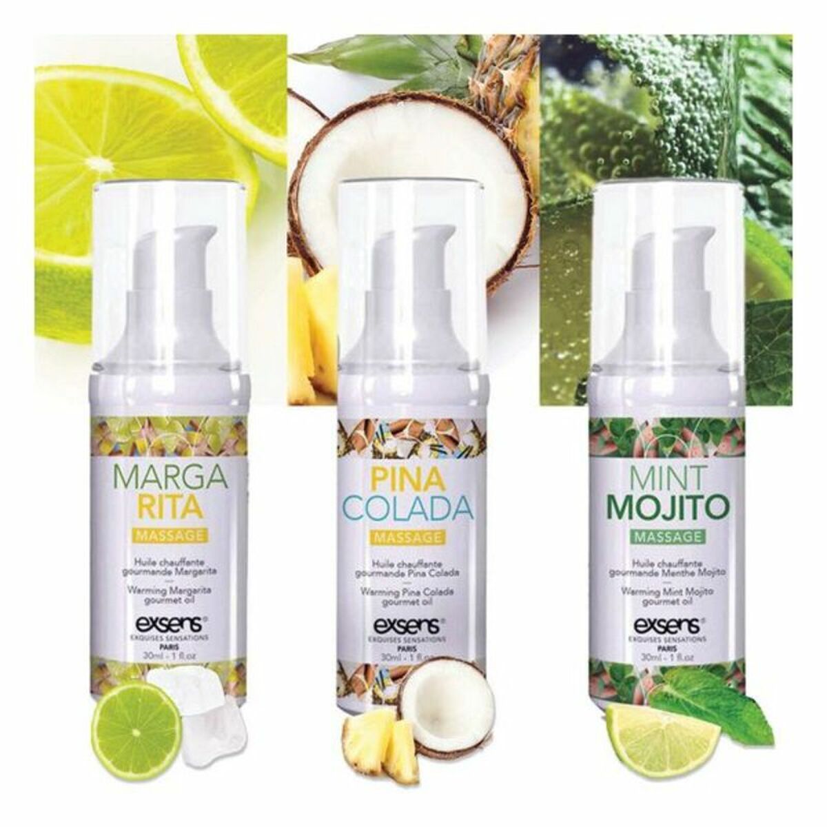 Αρωματικό Λάδι για Μασάζ Exsens 251726 (3 pcs) Αρωματικό Λάδι για Μασάζ Exsens 251726 (3 pcs)