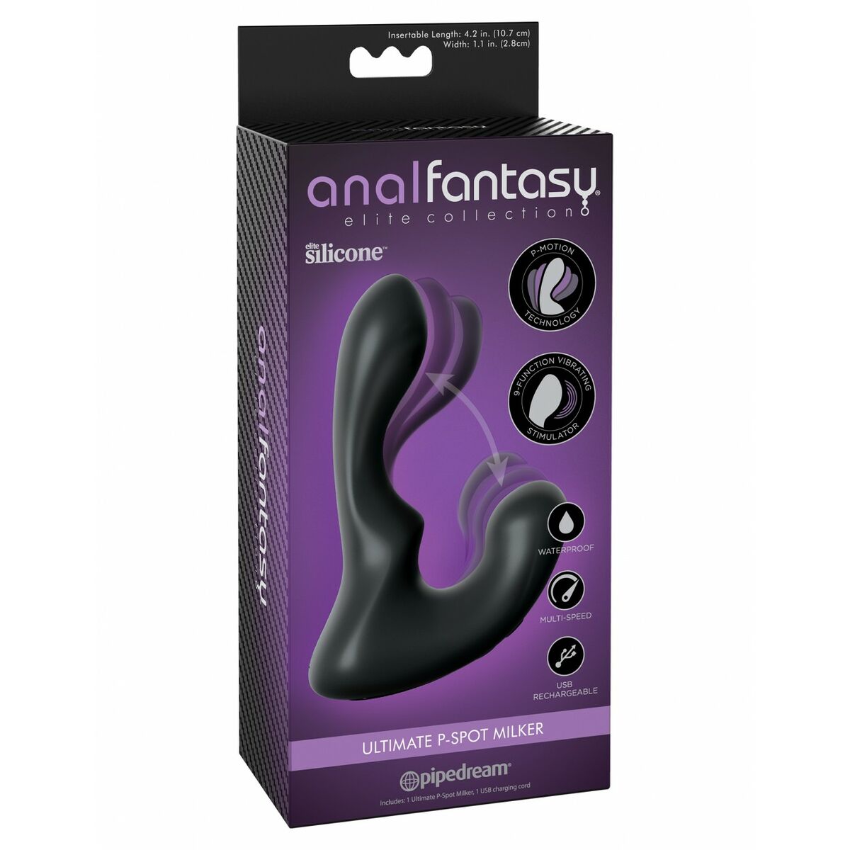 Μαλάκτης προστάτη Pipedream Anal Fantasy Elite Μαύρο Μαλάκτης προστάτη Pipedream Anal Fantasy Elite Μαύρο