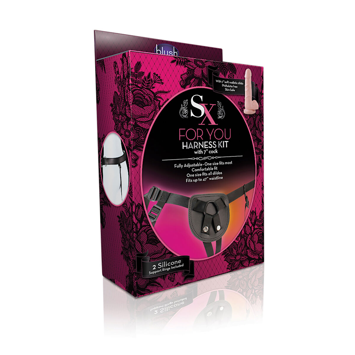 Φαλλός strap-on Blush Sx Harnesses Φαλλός strap-on Blush Sx Harnesses