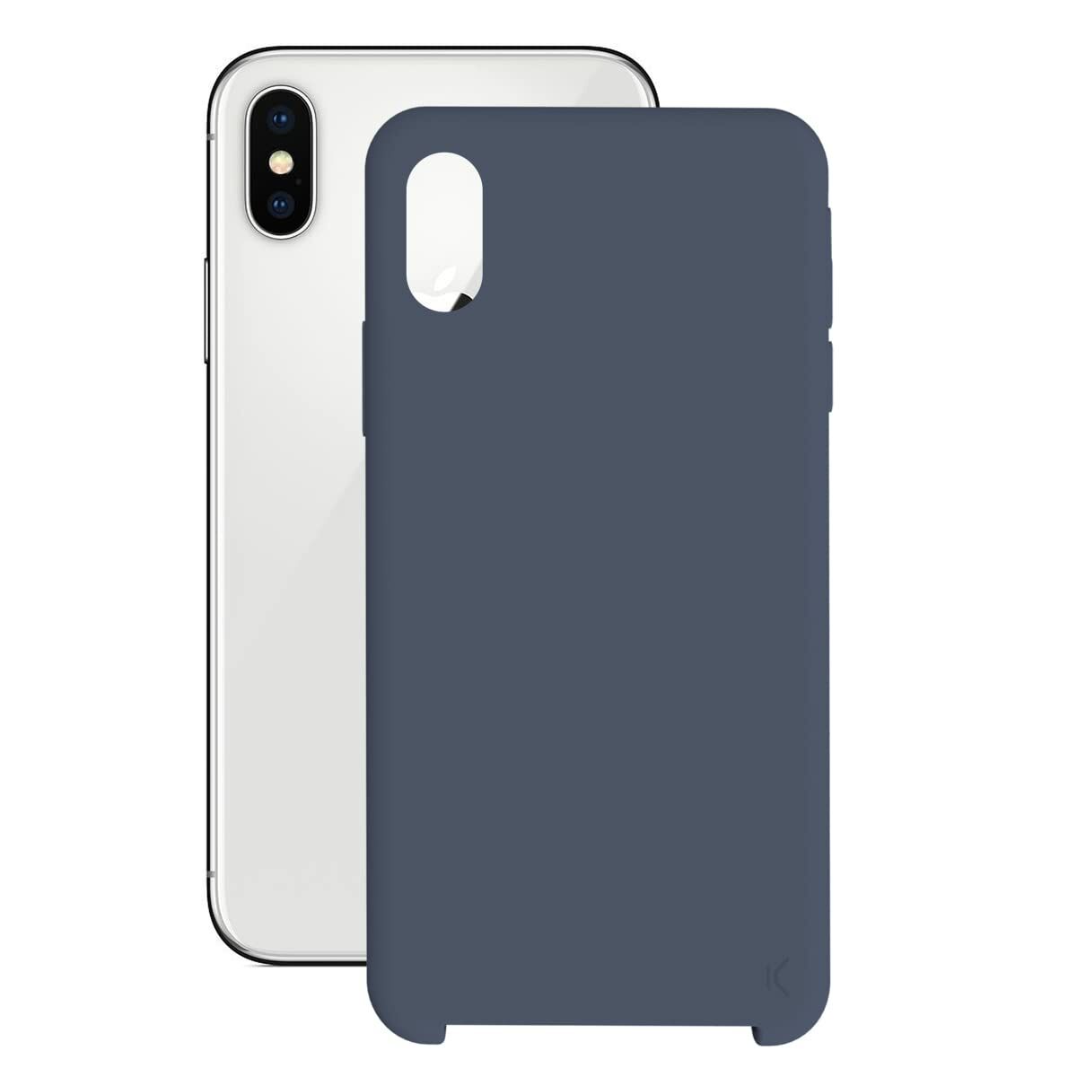Κάλυμμα Κινητού iPhone XS Max KSIX Soft Silicone Κάλυμμα Κινητού iPhone XS Max KSIX Soft Silicone