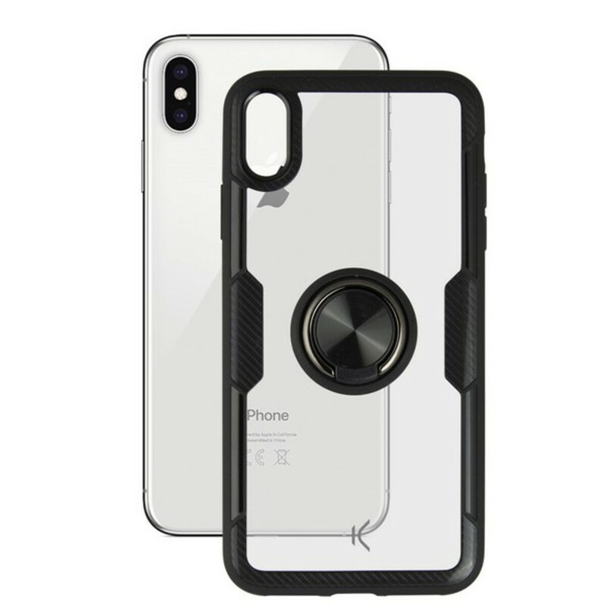 Κάλυμμα Κινητού Iphone KSIX Διαφανές Iphone XS MAX Κάλυμμα Κινητού Iphone KSIX Διαφανές Iphone XS MAX